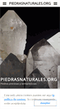 Mobile Screenshot of piedrasnaturales.org